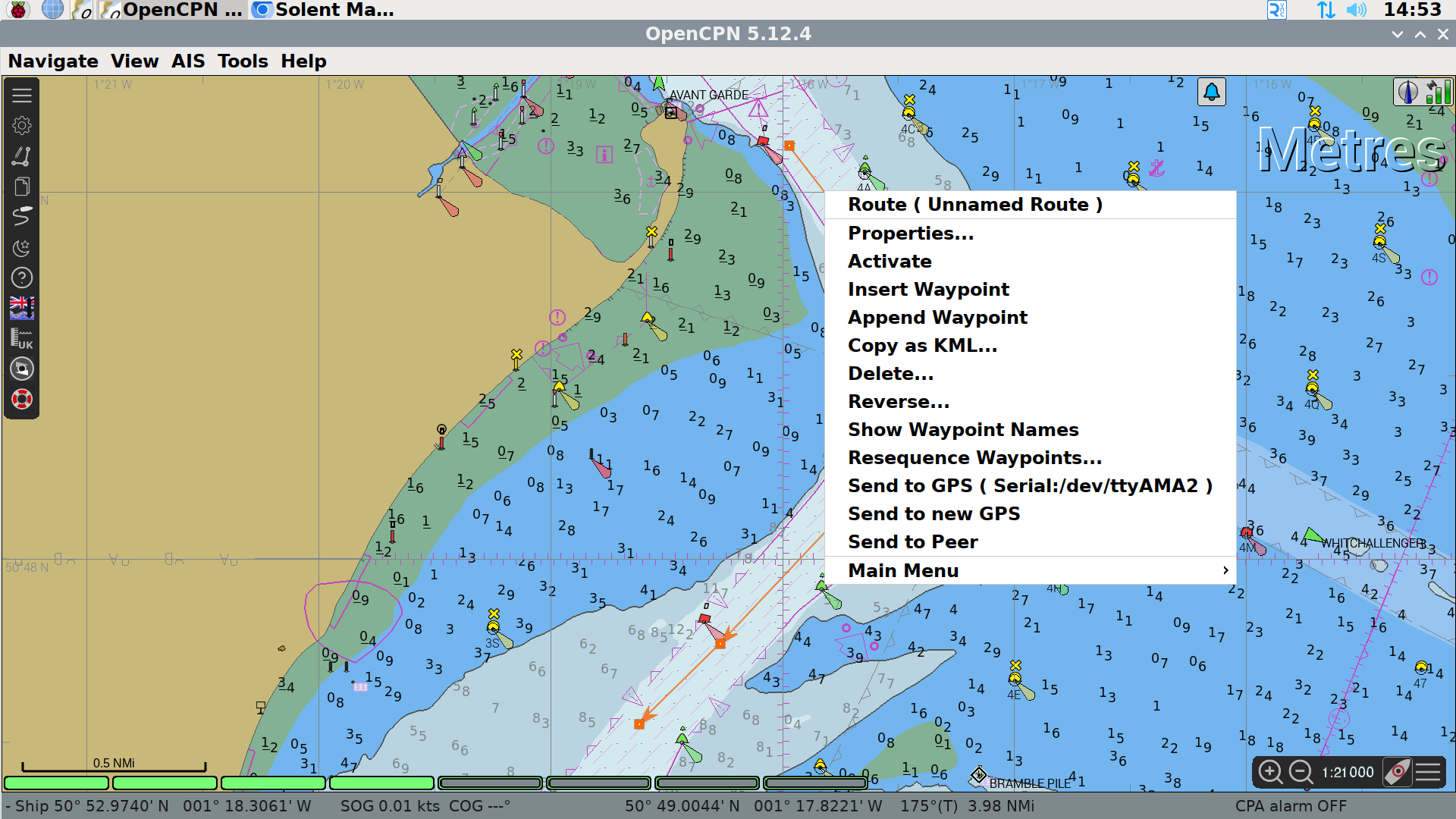 Creating a new route