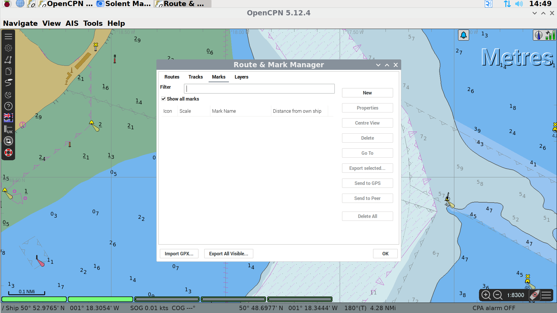 Importing a GPX File
