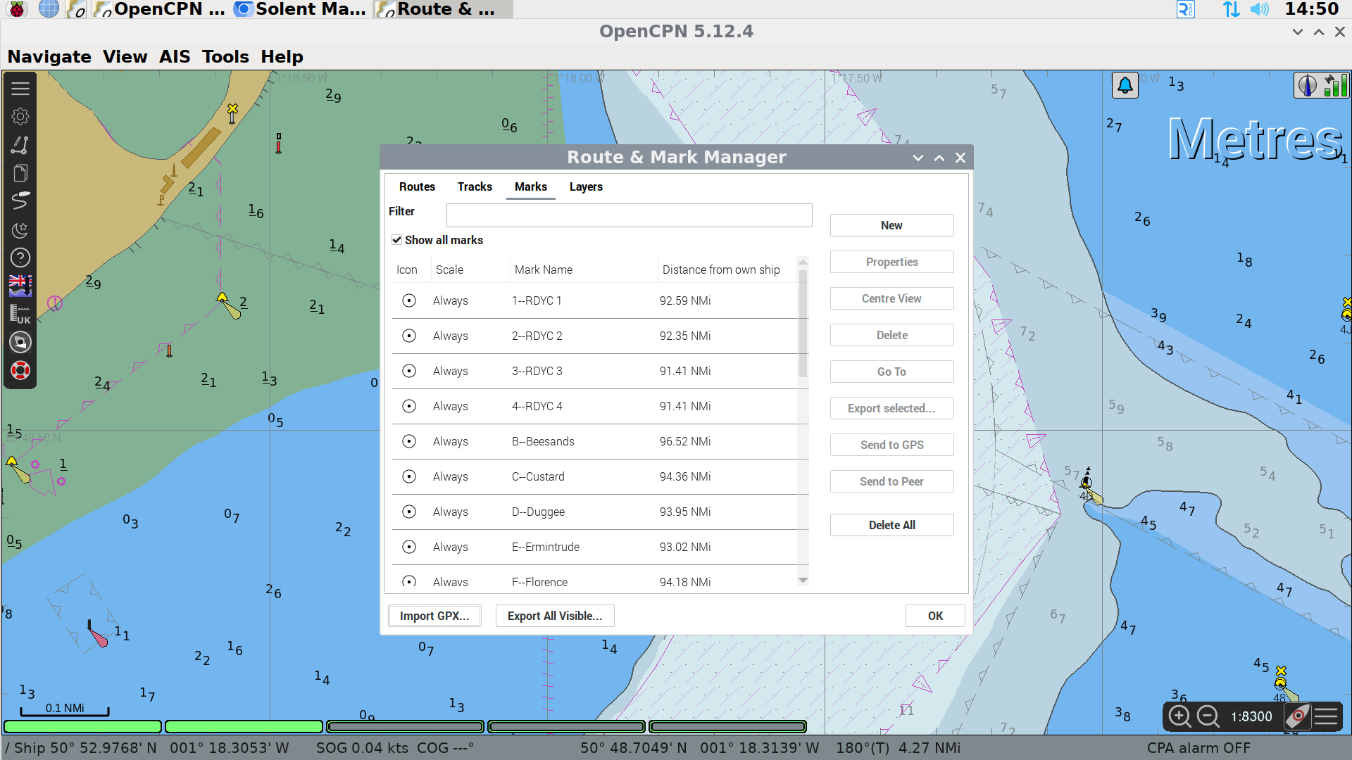 Importing a GPX File